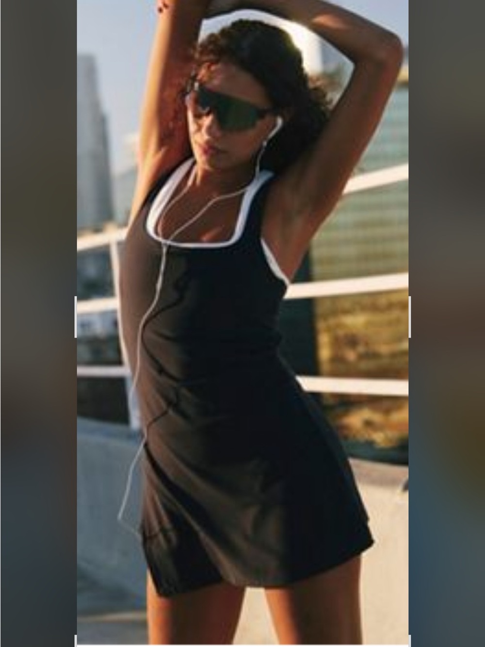 Women’s Black Dress with built in shorts